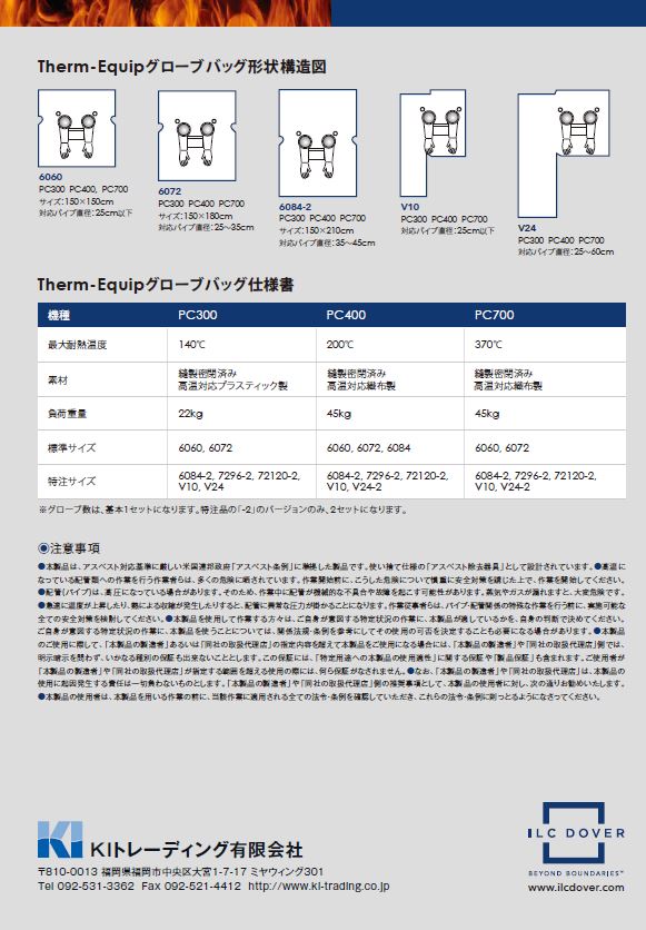 アスベスト対策品 - ＫＩトレーディング有限会社